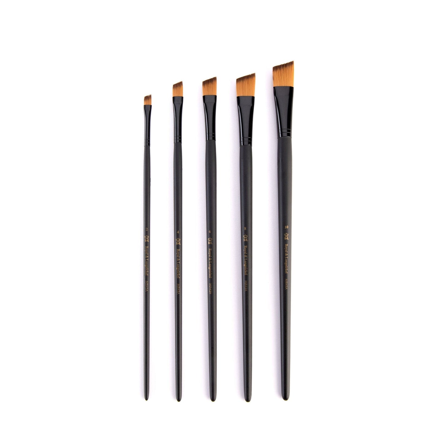RSET-4308 - essentials™ 5pc Gold Taklon Variety Brush Set