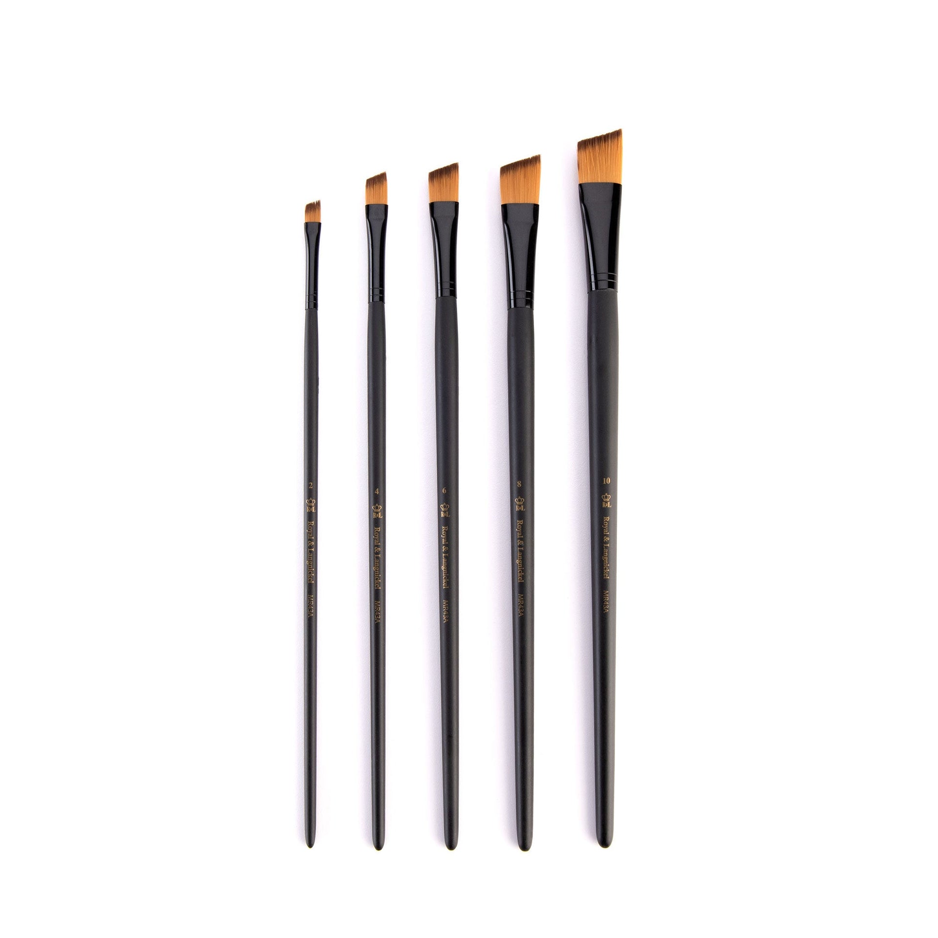 RSET-4308 - essentials™ 5pc Gold Taklon Variety Brush Set