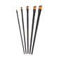 RSET-4308 - essentials™ 5pc Gold Taklon Variety Brush Set glam 4