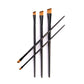 RSET-4308 - essentials™ 5pc Gold Taklon Variety Brush Set glam 3