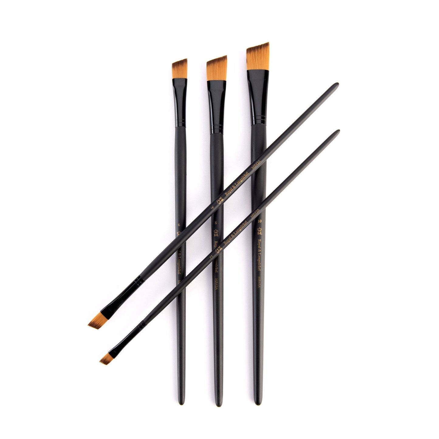 RSET-4308 - essentials™ 5pc Gold Taklon Variety Brush Set glam 3