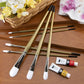 RSET-4500 - Snowhite™ 7pc Oil & Acrylic Round Brush Set glam 1