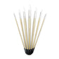 RSET-4520 - Snowhite™ 7pc Oil & Acrylic Filbert Brush Set glam 3