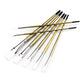 RSET-4590 - Snowhite™ 7pc Oil & Acrylic Flat Brush Set glam 3