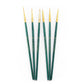 RSET-9139 - 6pc Golden Taklon Variety Brush Set glam 3