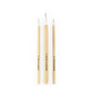 RSET-9150 - 3pc White Camel Hair Bamboo Brush Set
