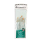 RSET-9158 - 7pc Golden Taklon Round/Detail Brush Set packaging front