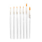 RSET-9158 - 7pc Golden Taklon Round/Detail Brush Set