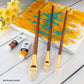 RSET-9169 - 3pc Bristle Long Handle Variety Brush Set glam 1