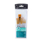 RSET-9170 - 7pc Golden Taklon Variety Brush Set packaging front