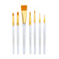 RSET-9170 - 7pc Golden Taklon Variety Brush Set