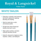 RSET-9181 - 7pc White Taklon Variety Brush Set infographic 1