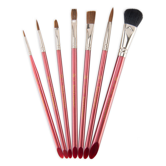 RSET-9192 | 7pc Watercolor Variety Brush Set
