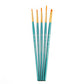 RSET-9197 - 5pc Golden Taklon Variety Brush Set