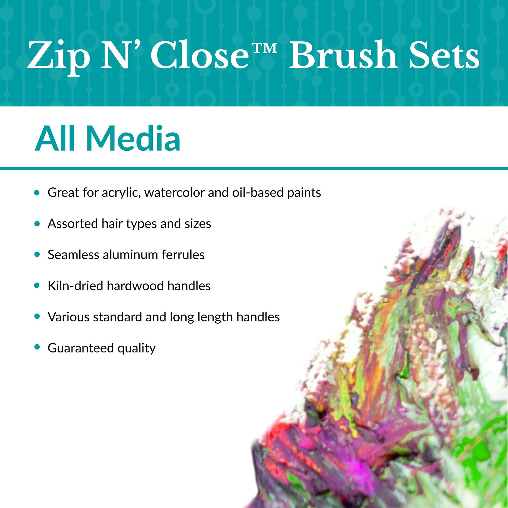 RSET-9200 - 2pc All Media Large Area Brush Set infographic 1