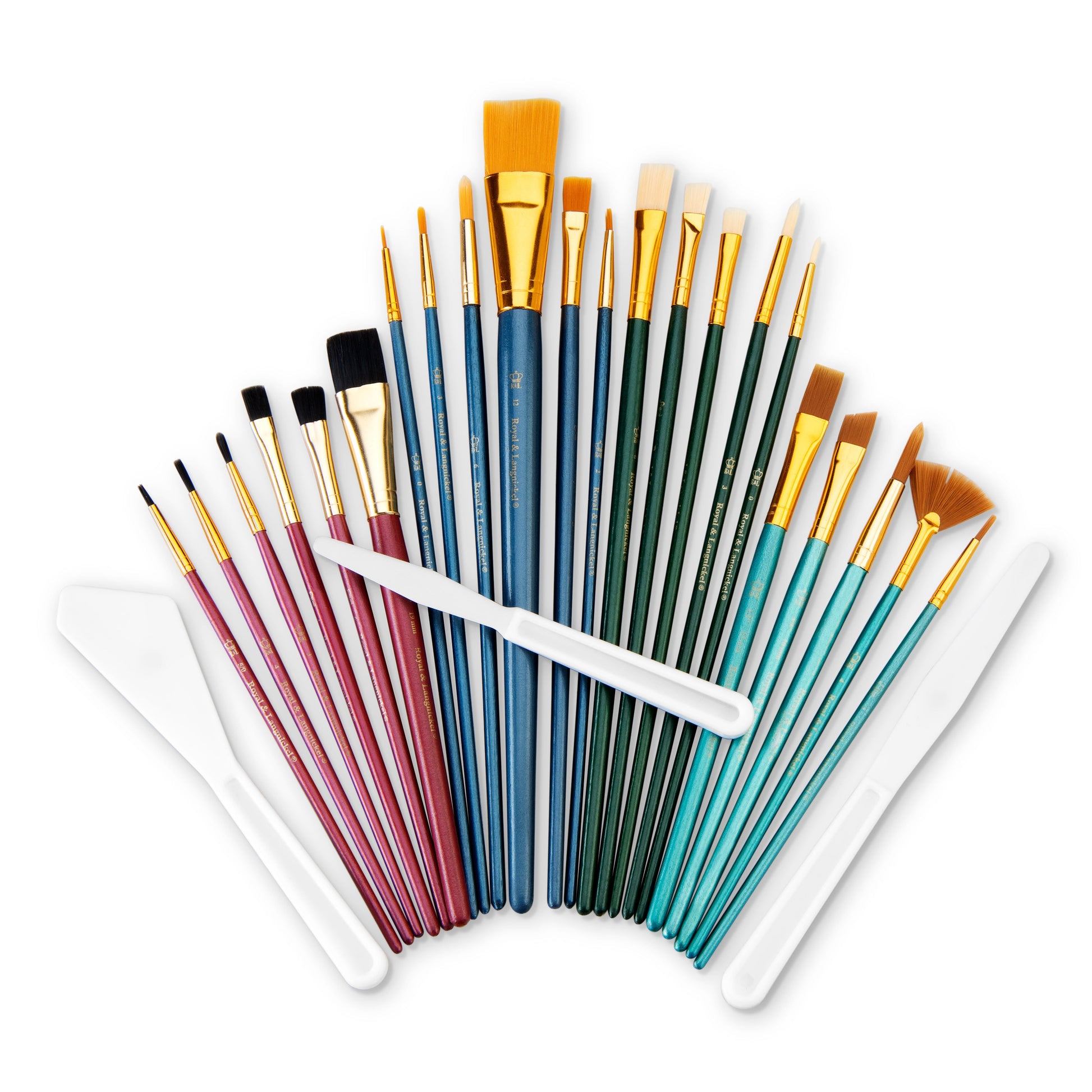 RSET-9259 - All Media 25pc Combo Variety Artist Brush Set