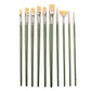 RSET-9261 | 10pc Natural Bristle Variety Brush Set