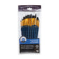 RSET-9302 - 12pc Black Taklon Long Handle Variety Brush Set packaging front