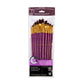 RSET-9315 - 12pc Burgundy Taklon Long Handle Variety Brush Set packaging front