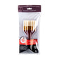 RSET-9355 - 3pc White Bristle Large Area Flat Brush Set packaging front