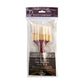RSET-9360 - 3pc Firm White Bristle Large Area Angular Brush Set packaging front