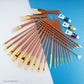 RSET-9381 - 25pc Bone Taklon Variety Brush Set glam 2