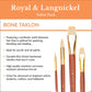RSET-9381 - 25pc Bone Taklon Variety Brush Set infographic 1