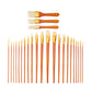 RSET-9381 - 25pc Bone Taklon Variety Brush Set