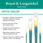 RSET-9385 - 25pc White Taklon Variety Brush Set infographic 1