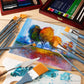 RSET-9401 | Acrylic 15pc Golden Taklon Variety Brush Set