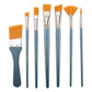RSET-9401 | Acrylic 15pc Golden Taklon Variety Brush Set