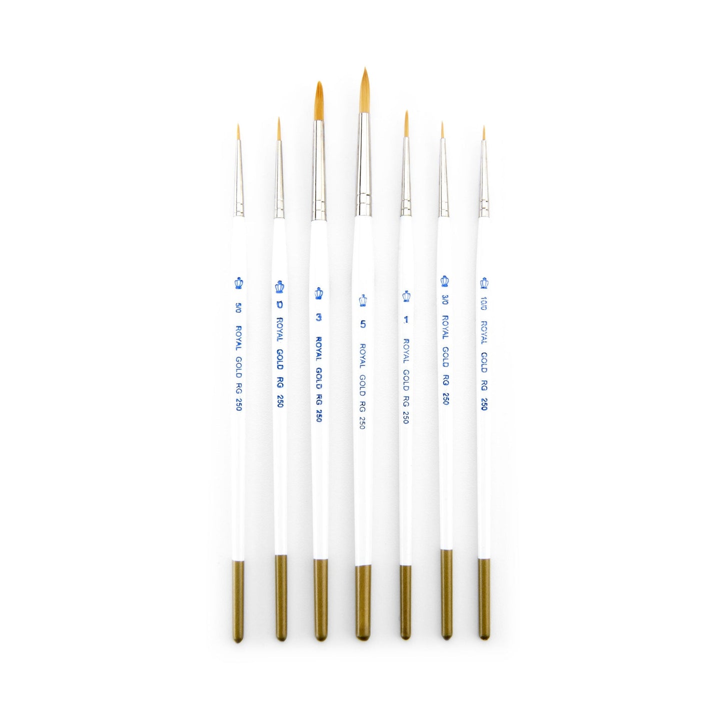 RSET-AMD - Royal Gold™ 7pc Detail Brush Set