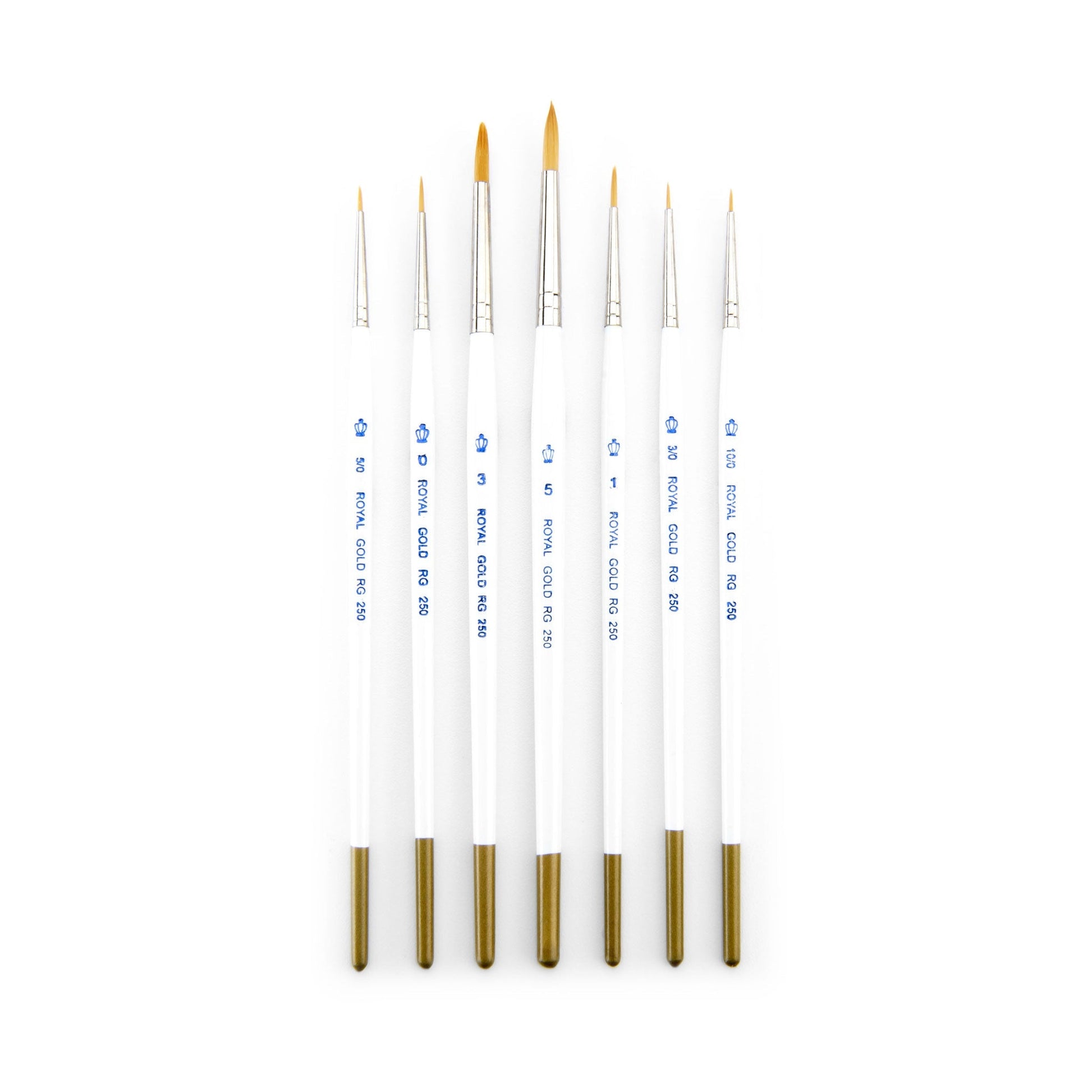 RSET-AMD - Royal Gold™ 7pc Detail Brush Set