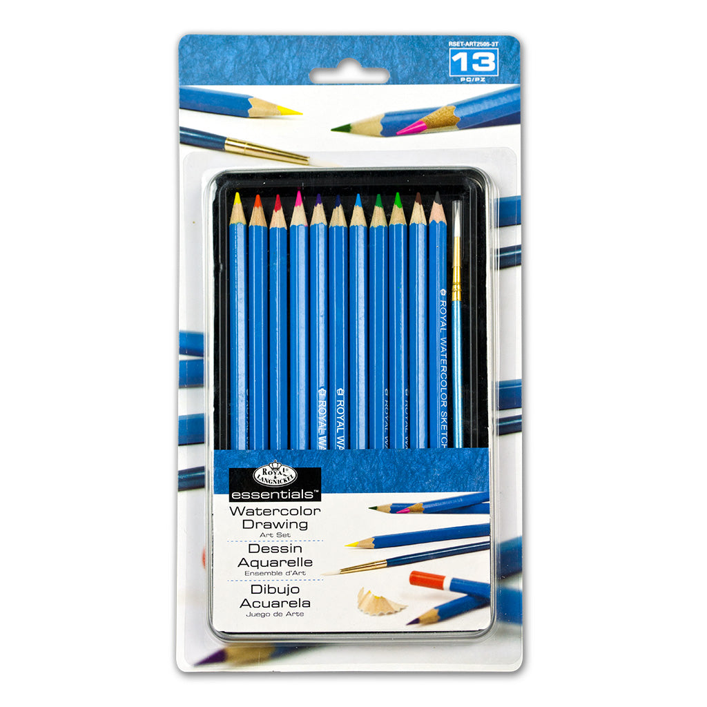 RSET-ART2505 - Watercolor Pencil Art Set - 13pc