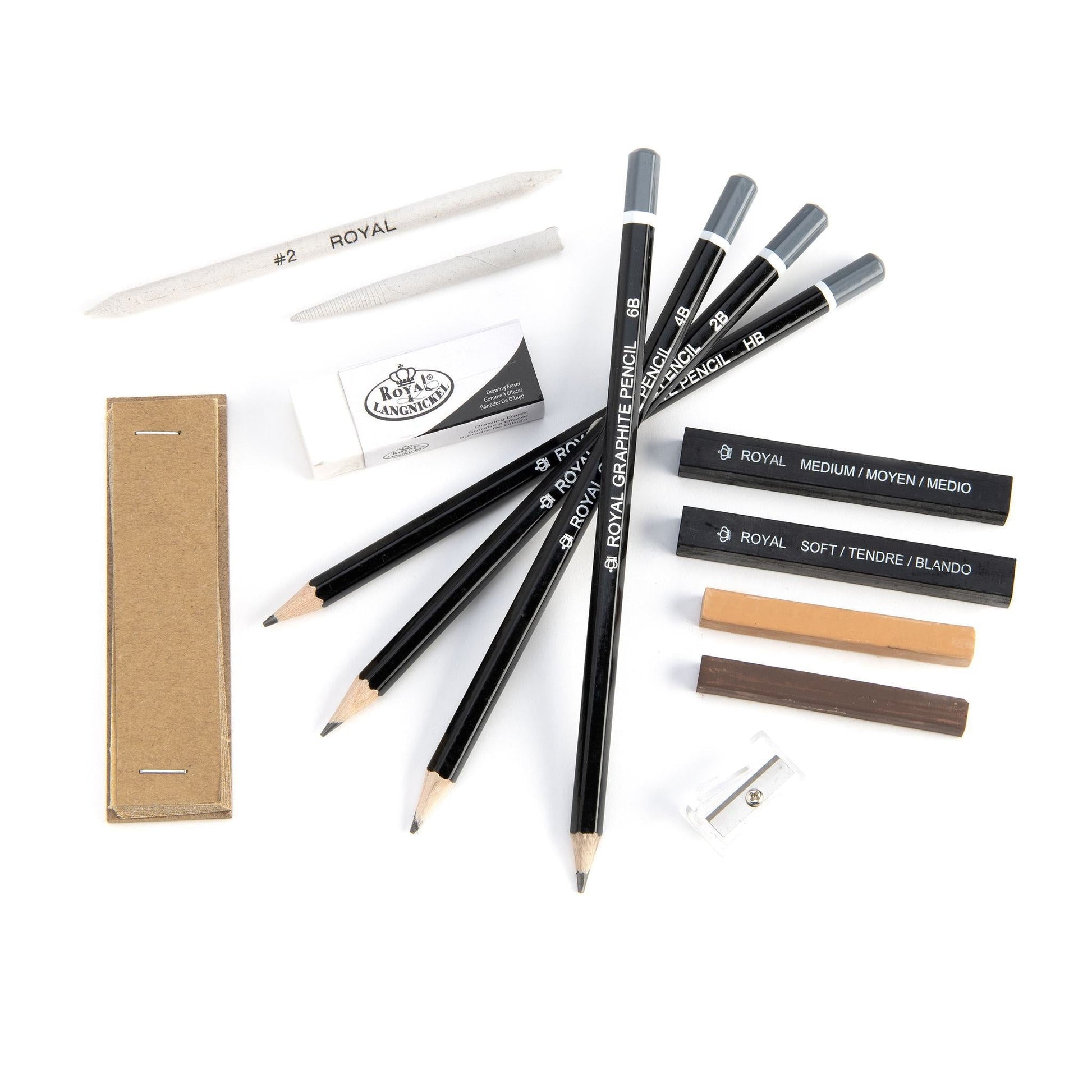 RSET-ART2509 - 13pc Sketching Set glam 1