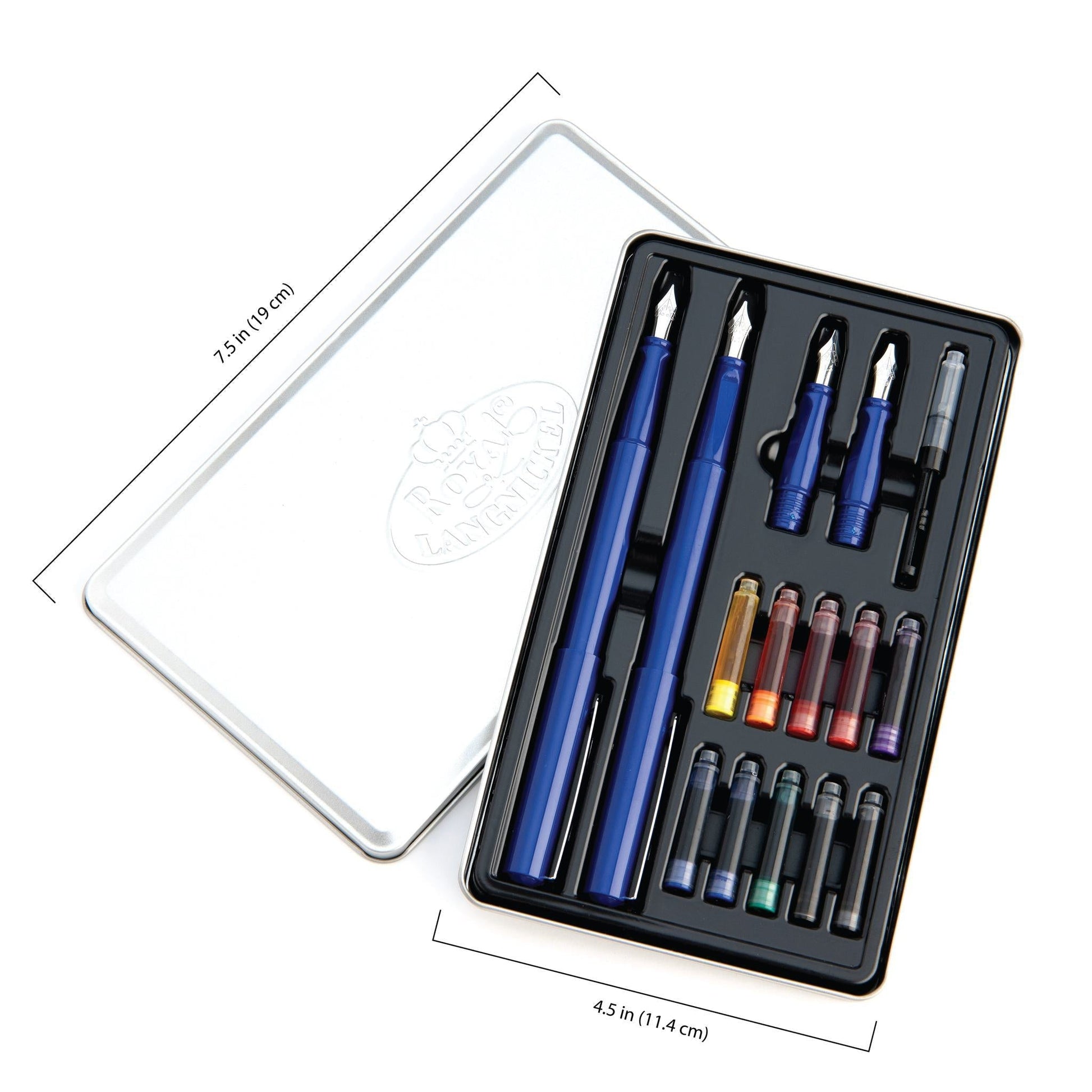 RSET-ART2511 - essentials™ 16pc Calligraphy Art Set infographic 1