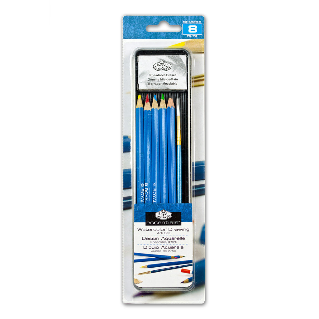 RSET-ART2608 - Watercolor Drawing Set - 8pc