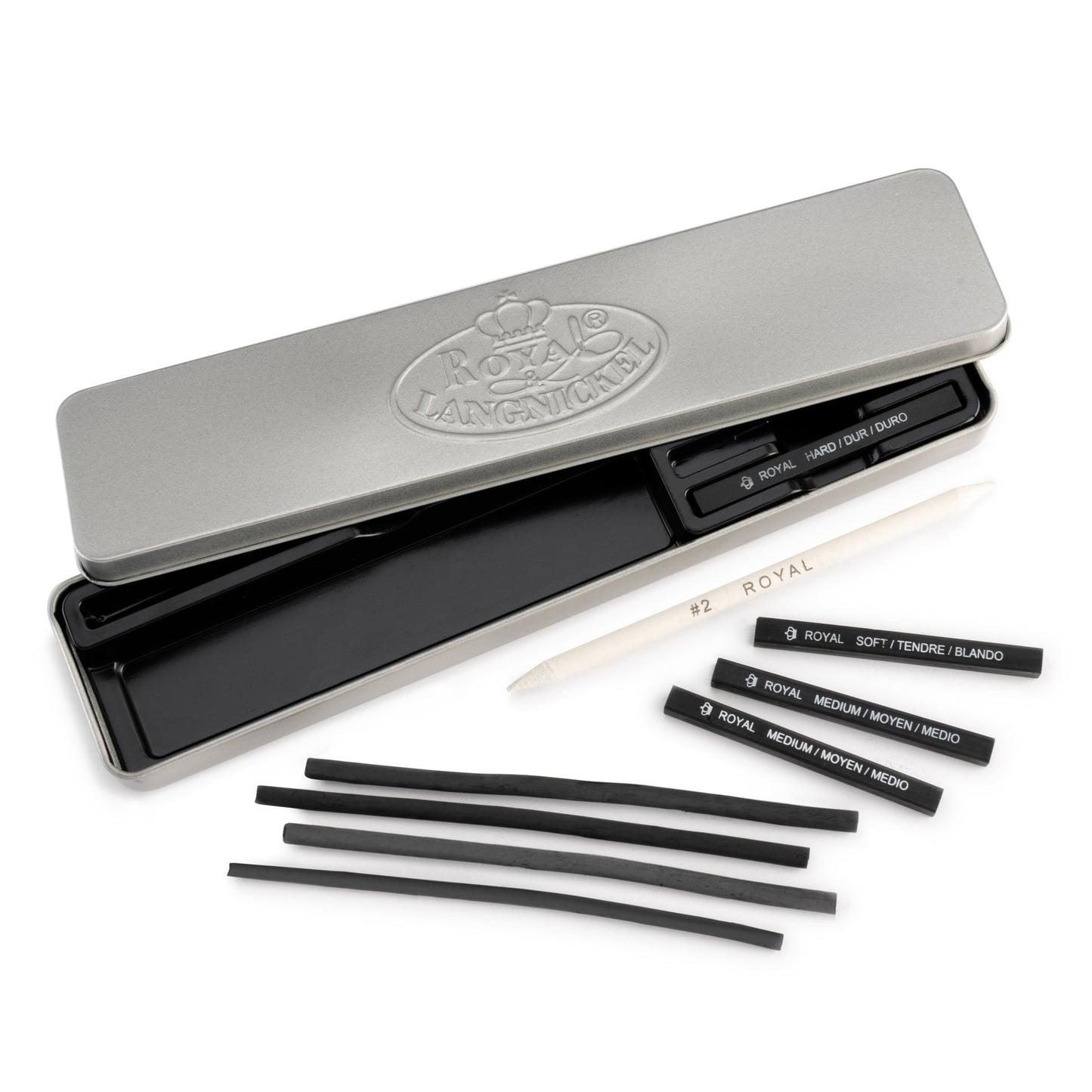 RSET-ART2609 | Essentials™ Mini Artist 10pc Charcoal Art Set