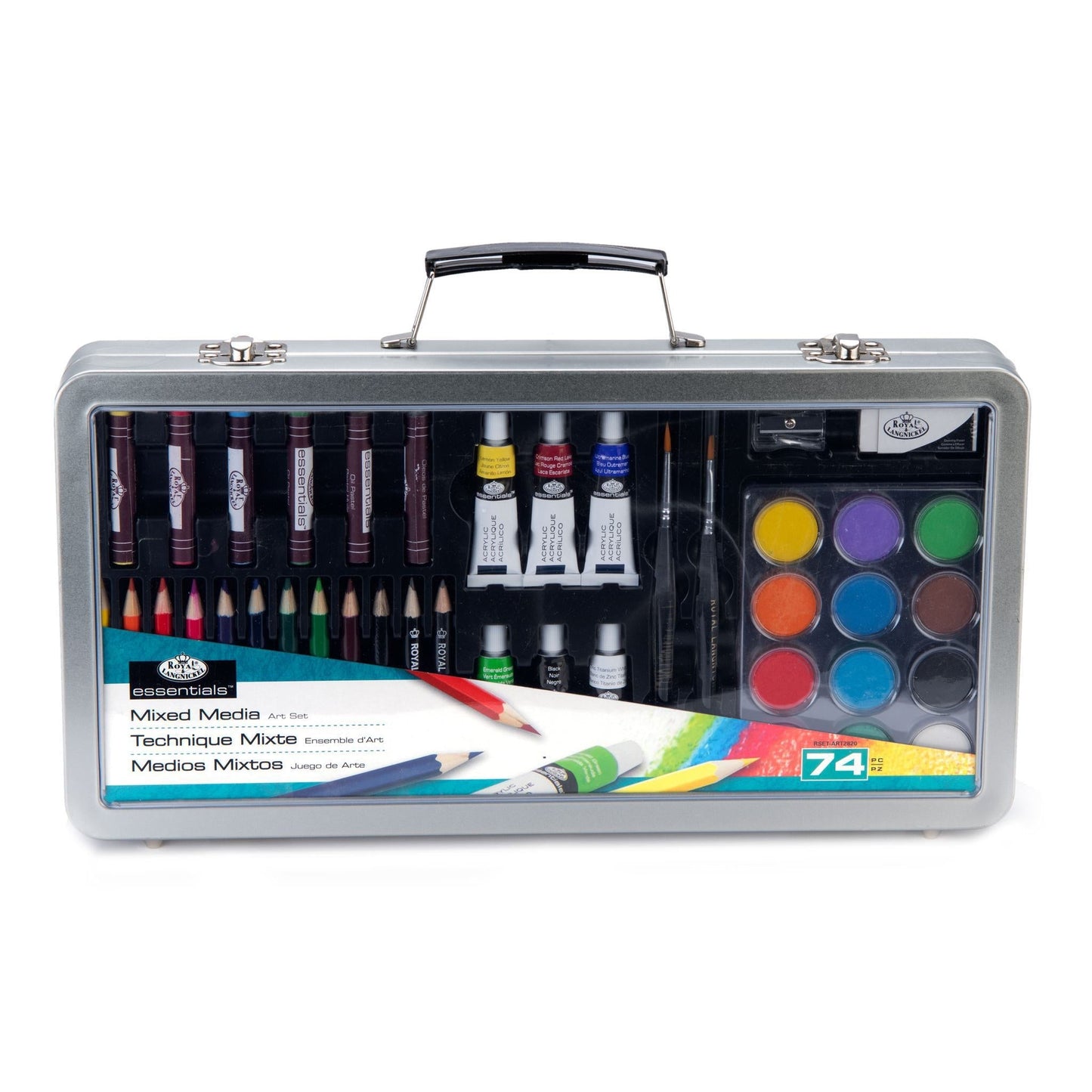 RSET-ART2820 - Mixed Media Art Set - 74pc packaging front