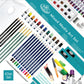 RSET-ART2920 - Mixed Media Art Set - 63pc infographic 1
