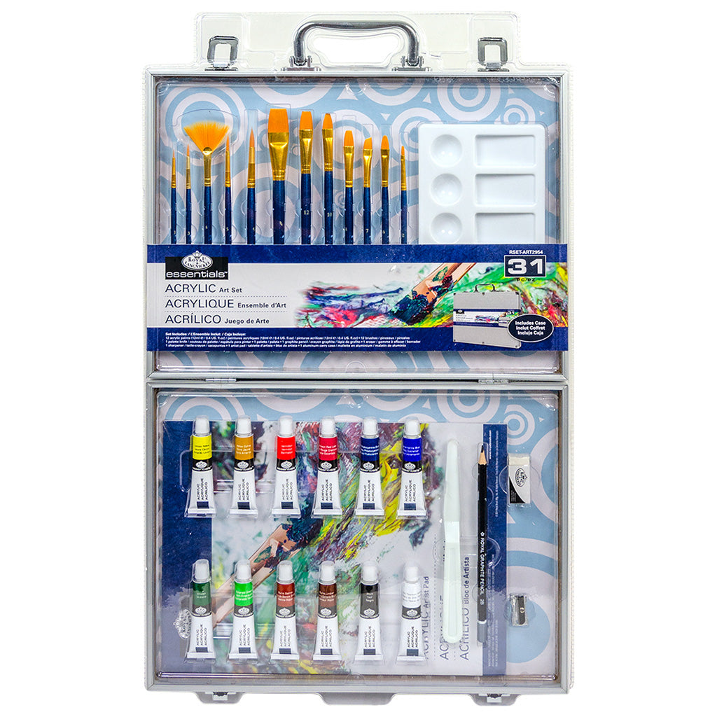 RSET-ART2954 - essentials™ 31pc Acrylic Art Set