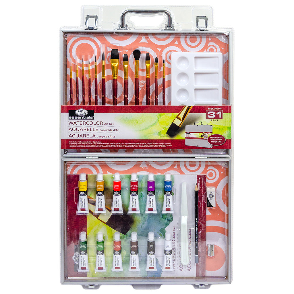 RSET-ART2955 - essentials™ 31pc Watercolor Art Set