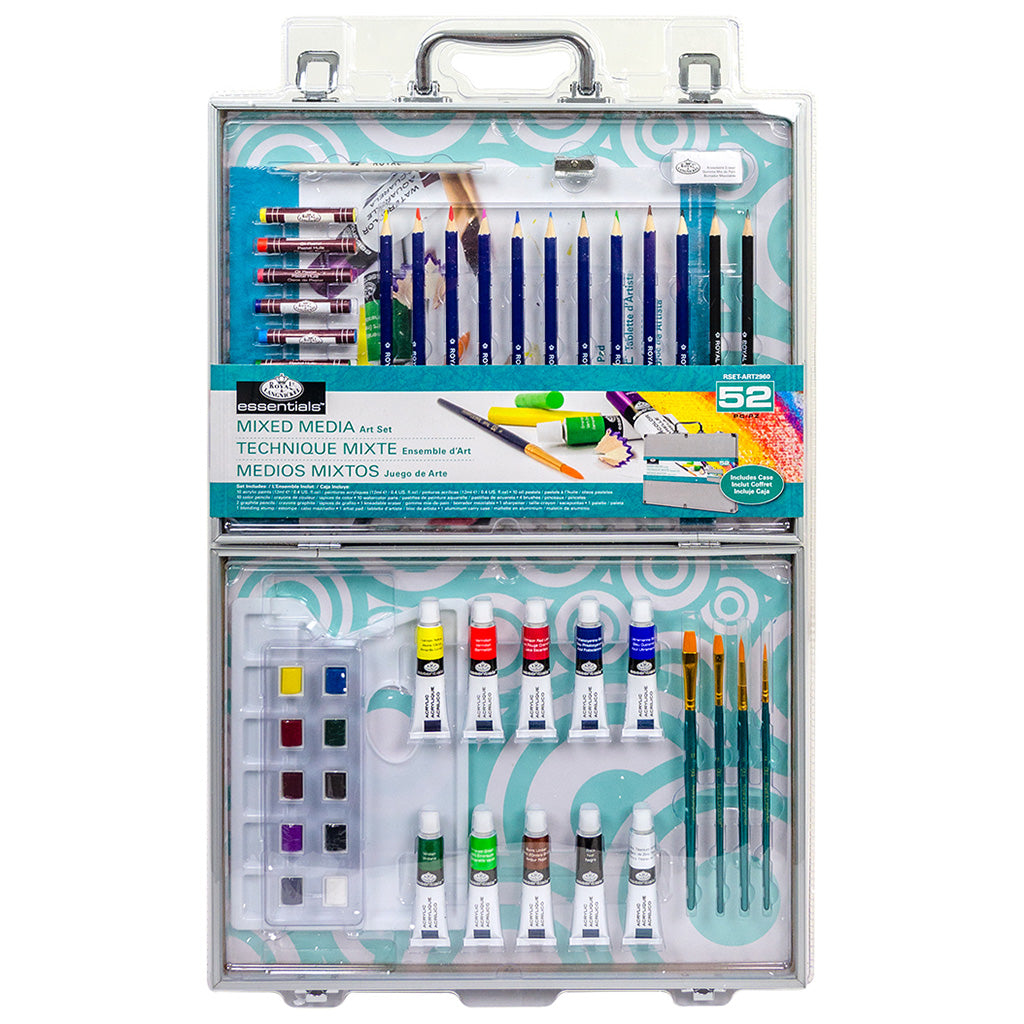 RSET-ART2960 - essentials™ 52pc Mixed Media Art Set