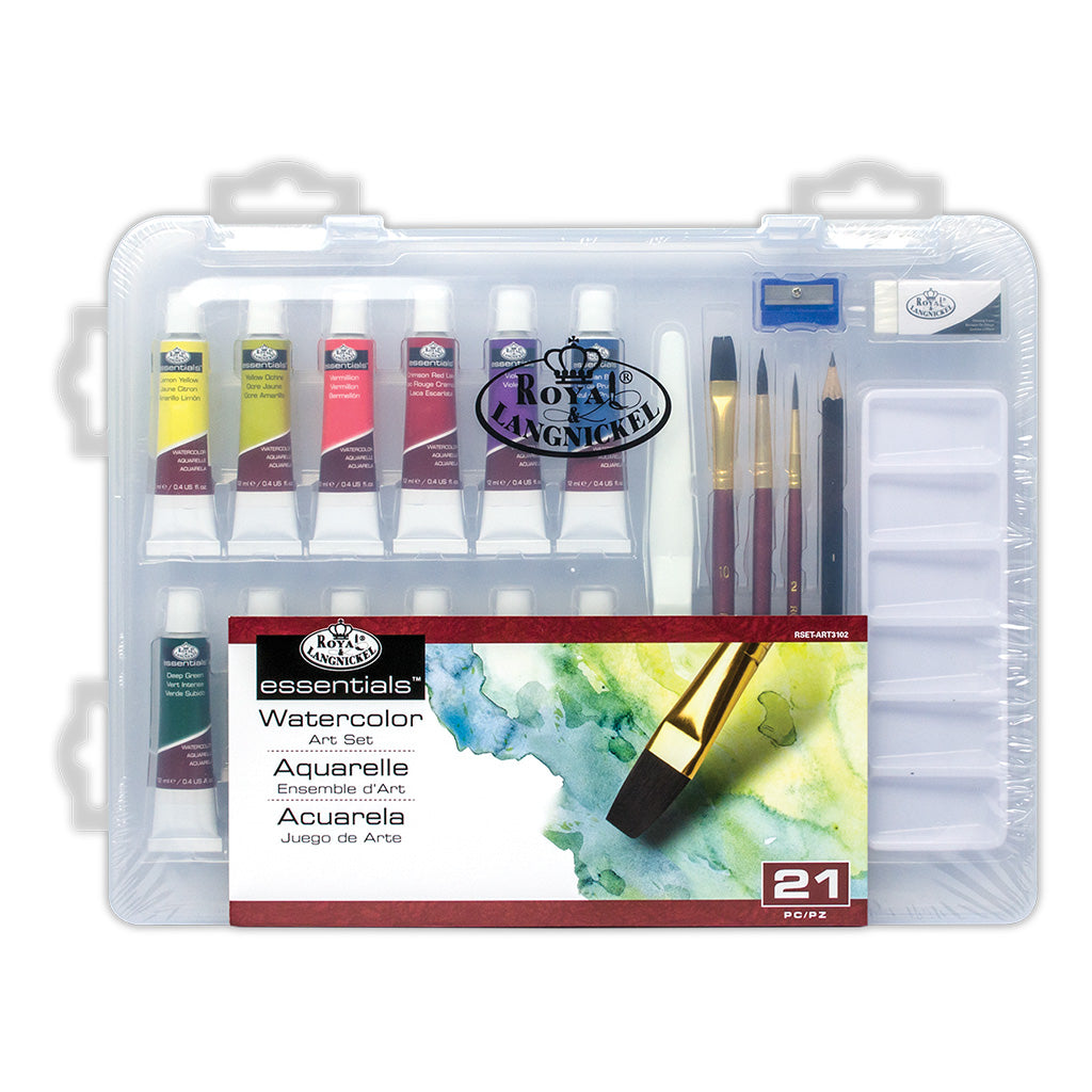 RSET-ART3102 - Watercolor Small Clear Art Set - 21pc