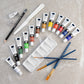 RSET-ART3103 | Acrylic Small Clear Art Set - 21pc