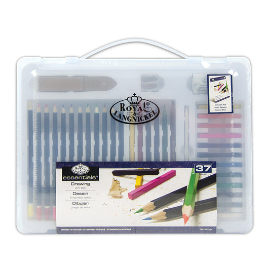 RSET-ART3204 - Drawing Large Clear Art Set - 37pc