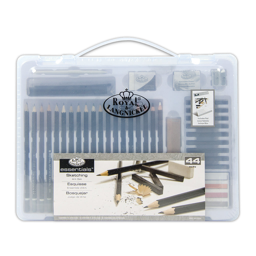 RSET-ART3205 - Sketching Large Clear Art Set - 44pc