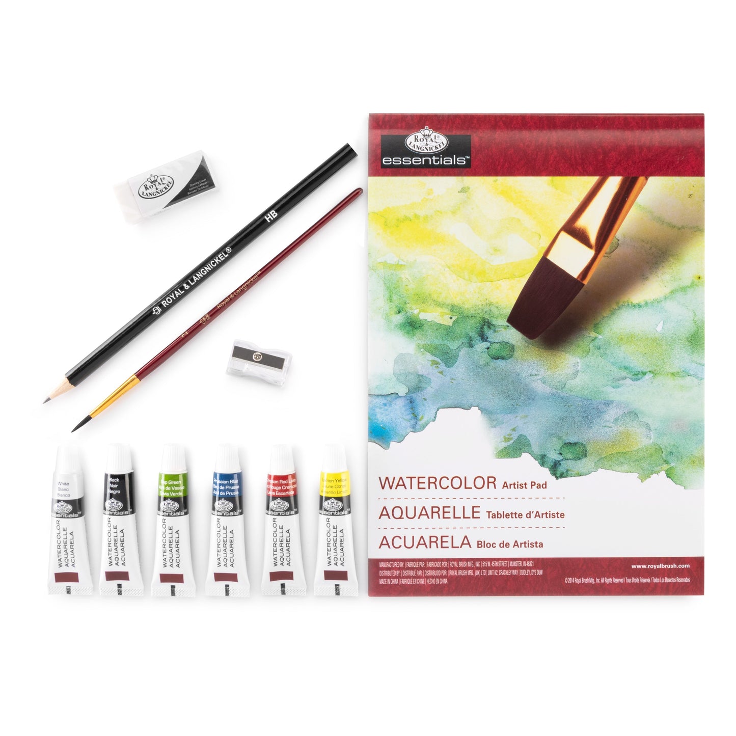 RSET-ART3405 | Watercolor Art Set - 12pc