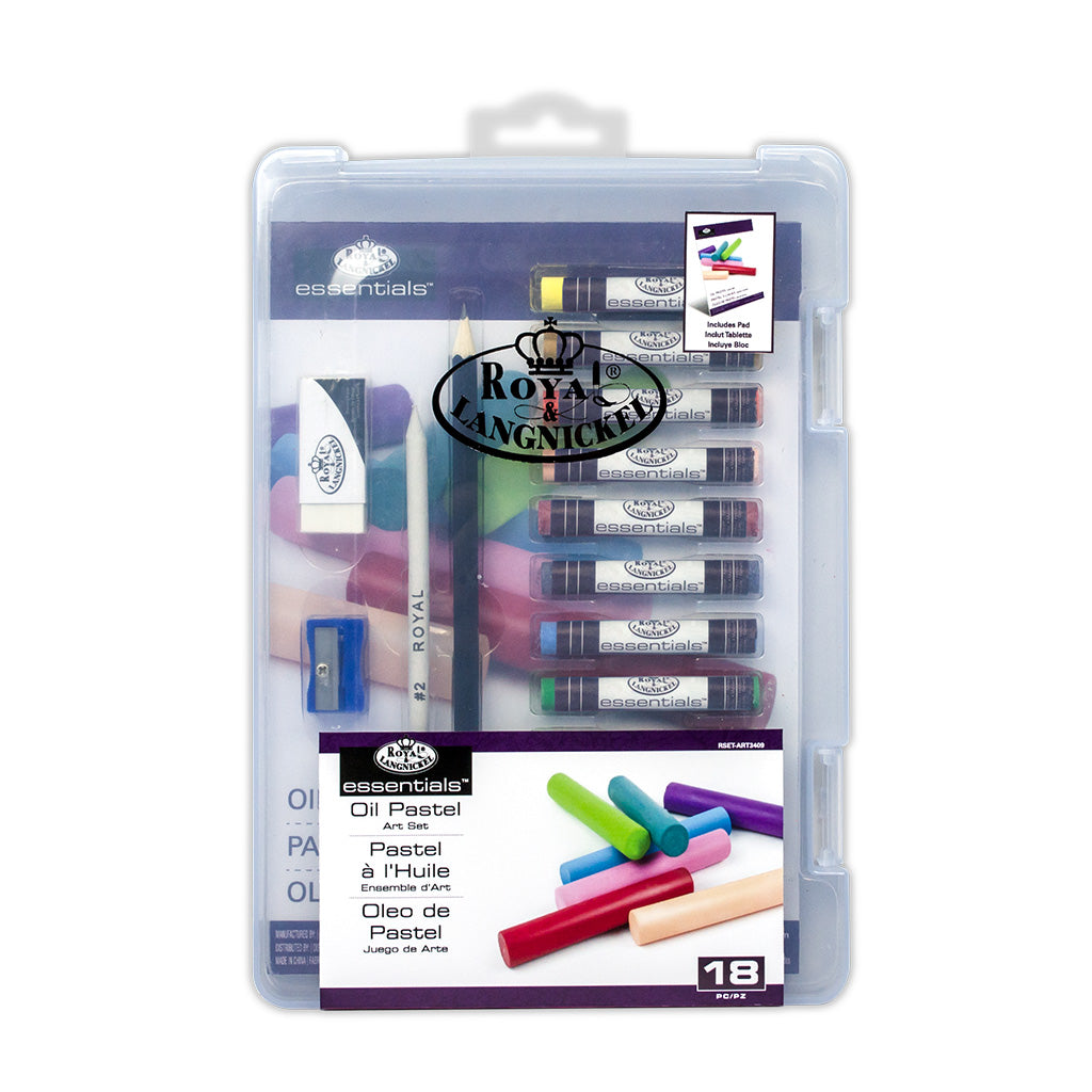 RSET-ART3409 - Oil Pastel Art Set - 18pc