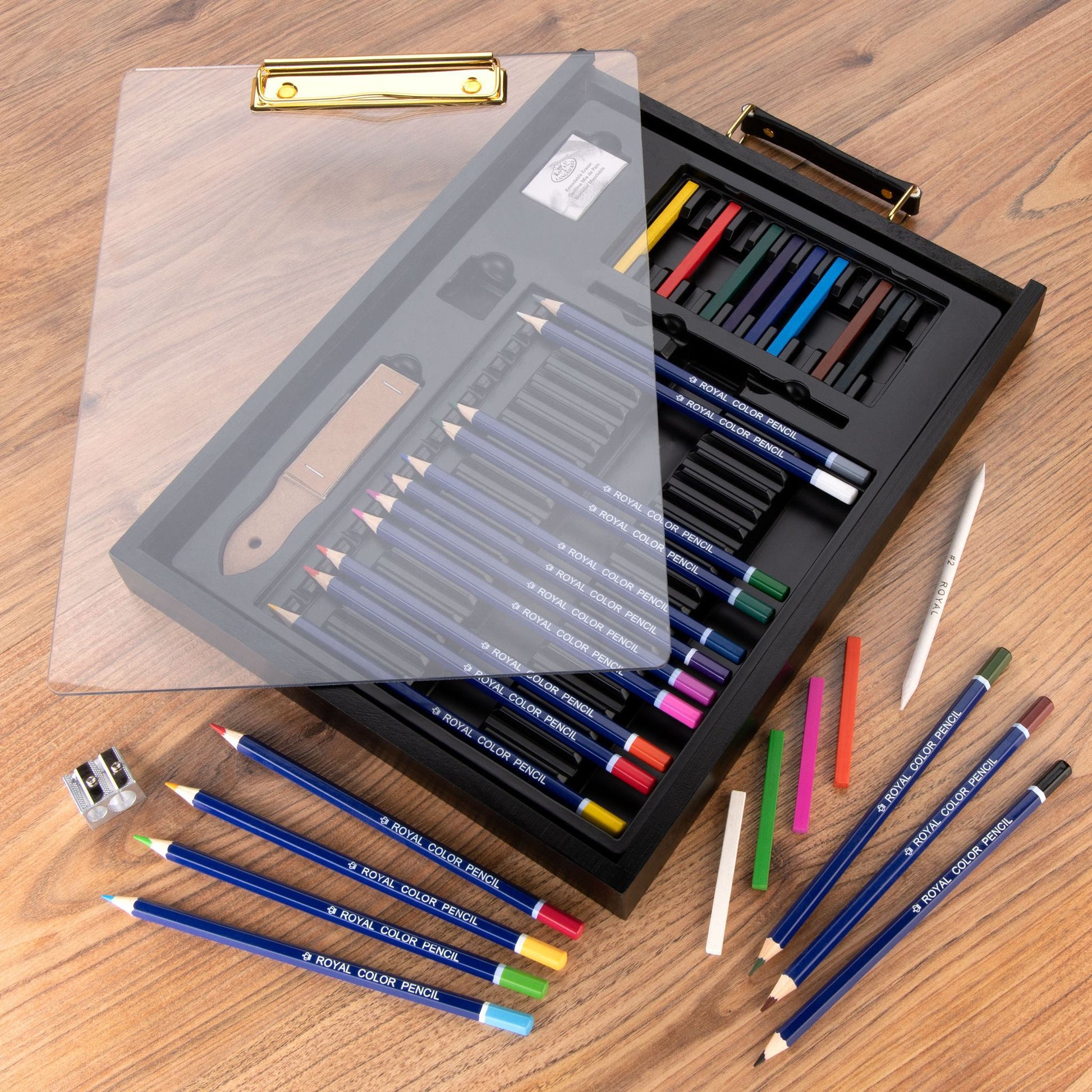 RSET-ART4103 - essentials™ 36pc Black Series Drawing Art Set glam 4